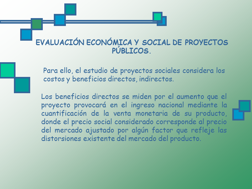 Evaluaci N Econ Mica De Proyectos P Blicos Y Ambientales Ppt