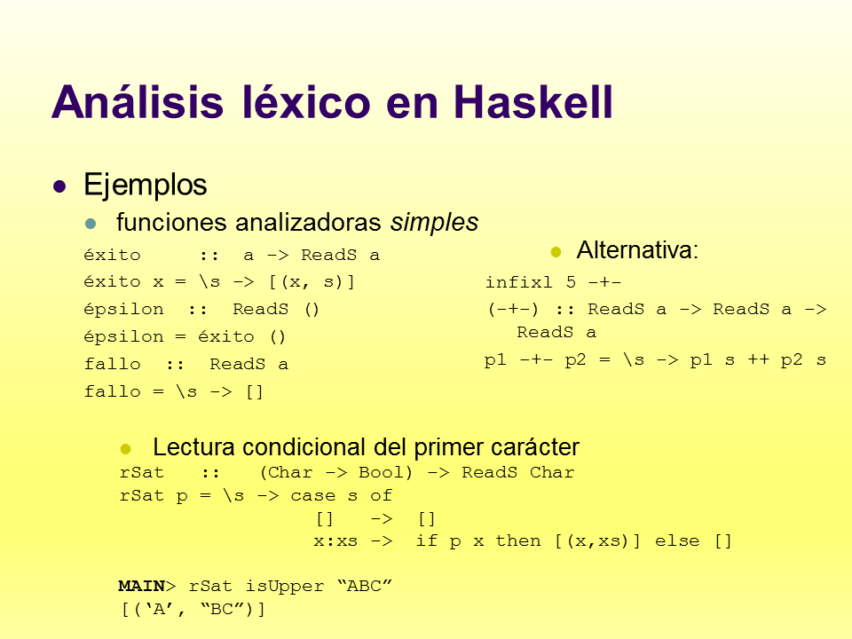 Construcci N De Compiladores Con Haskell Ppt