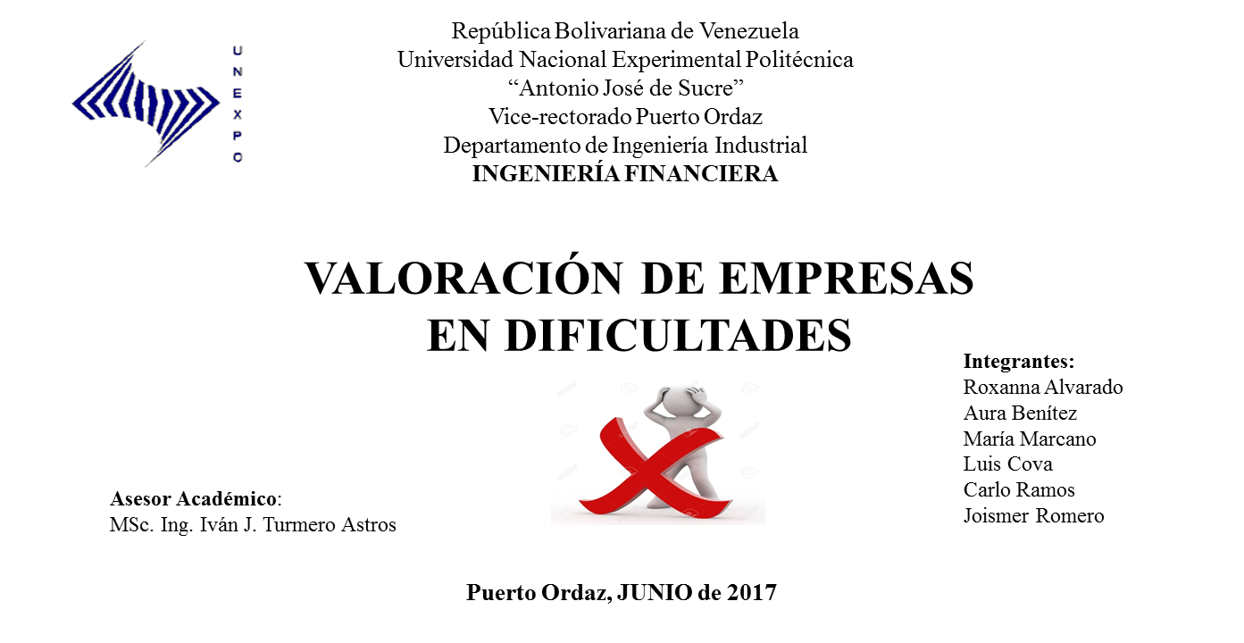 Valoración de empresas en dificultades