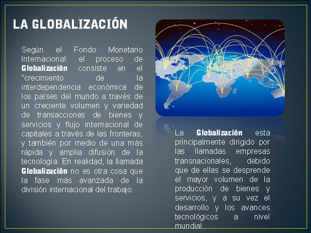 Globalización Y Pobreza - Monografias.com