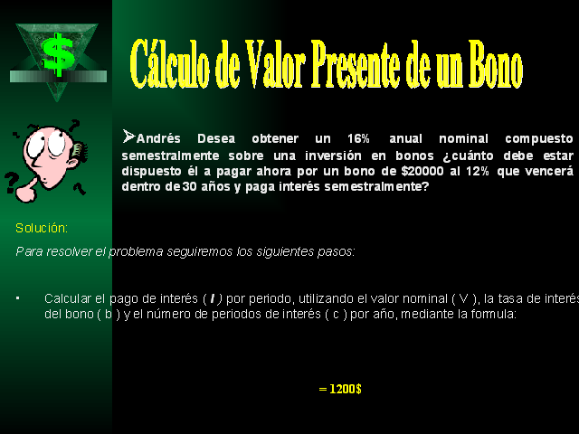 Bonos Y Evaluación Económica De Proyectos Bajo Inflación - Monografias.com