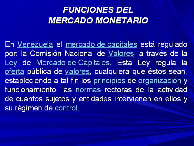 Funciones Monetarias E Instrumentos De Control