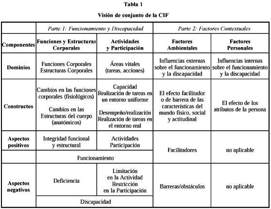 Clasificación Internacional Del Funcionamiento, De La Discapacidad Y De ...