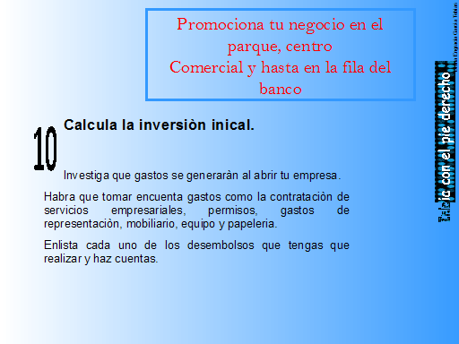 30 Pasos Para Iniciar Un Negocio - Monografias.com