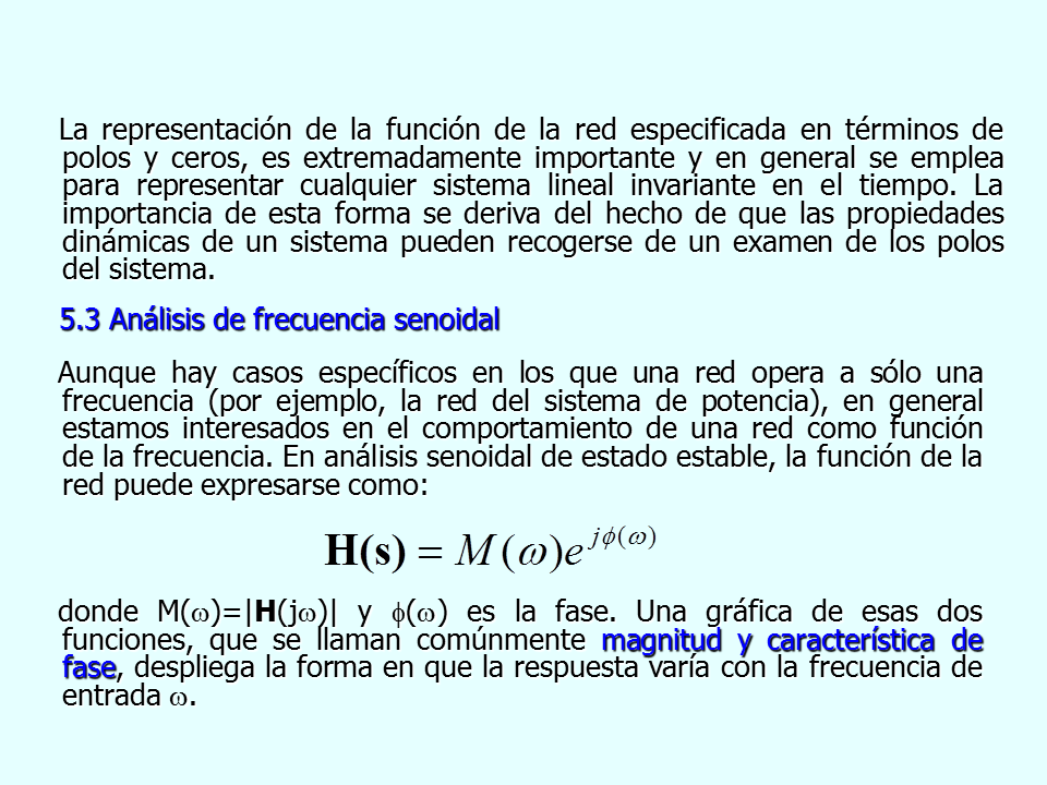 Análisis De La Respuesta De Frecuencia 8482