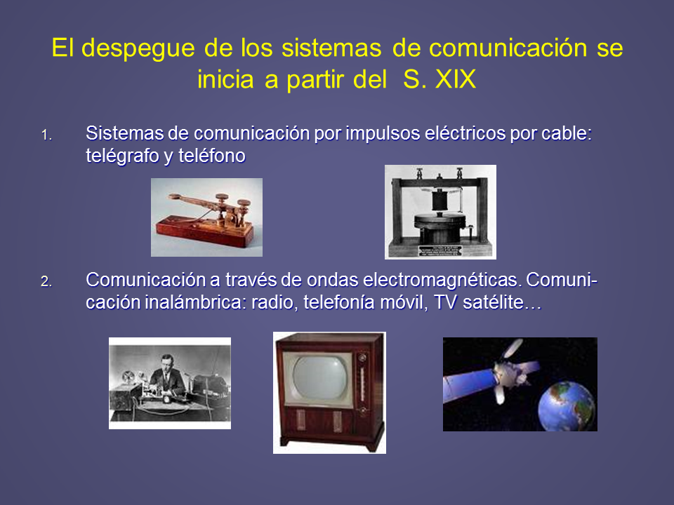 Las Comunicaciones Y Sus Tecnologías (Powerpoint) - Monografias.com