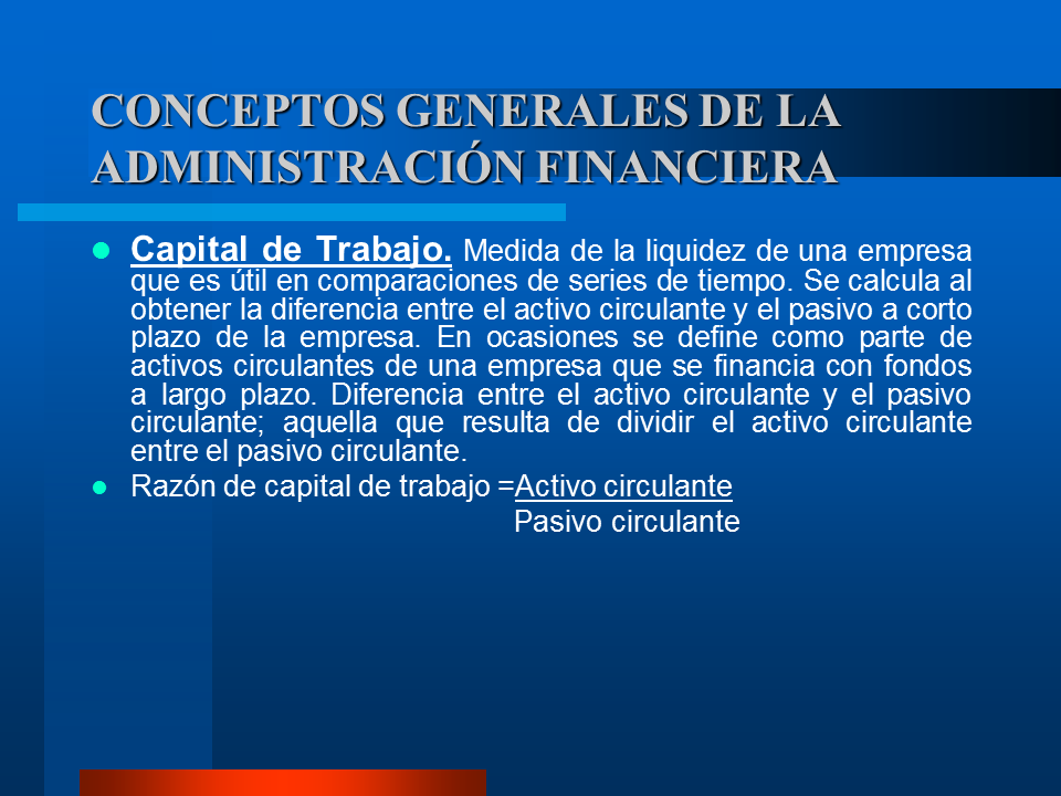 ¿Qué es la administración financiera según varios autores?