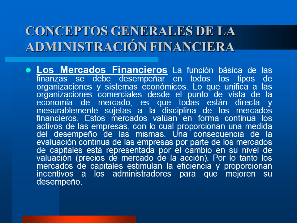 Conceptos Generales De La Administración Financiera 6296
