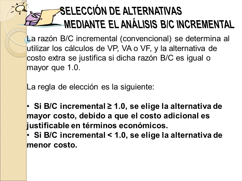 Evaluación De Proyectos A Través De La Relación Beneficio/costo (PPT)