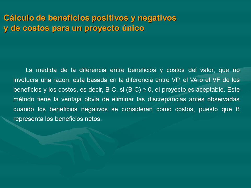 La Relación Beneficio Costo (Powerpoint) (página 2)