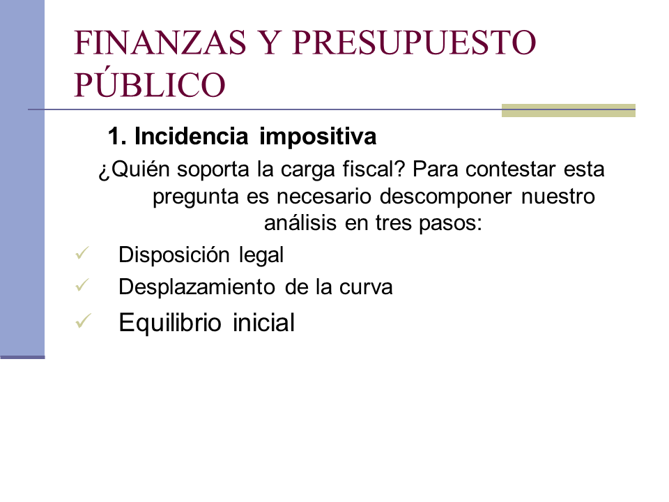 Finanzas Y Presupuesto Público: Un Enfoque (ppt)