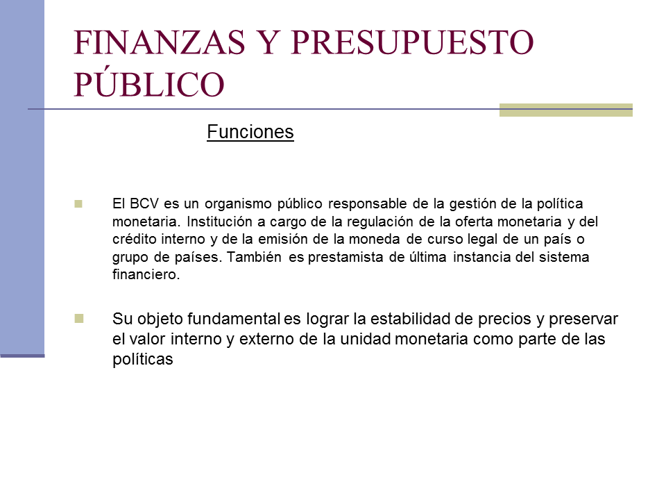 Finanzas Y Presupuesto Público: Los Gastos (página 2)