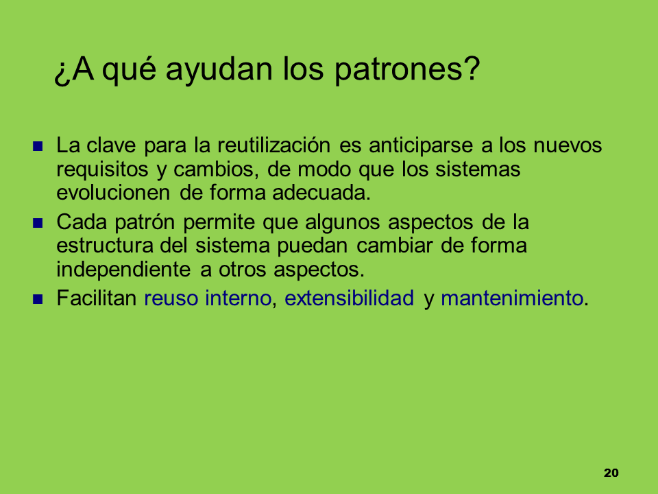 Patrones De Diseño De Software (ppt) (página 2)