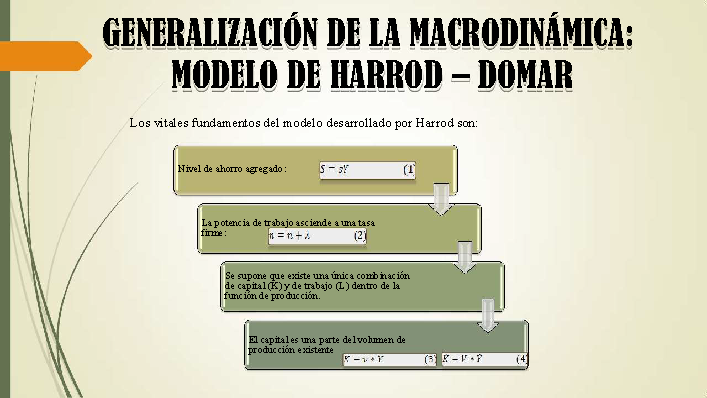 Diferencias y similitudes en las teorías del crecimiento económico (PPT)