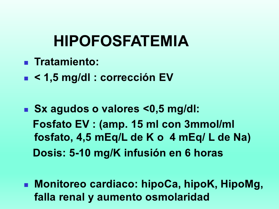 hipofosfatemia