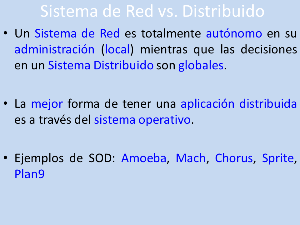 Sistemas Distribuidos (PPT)