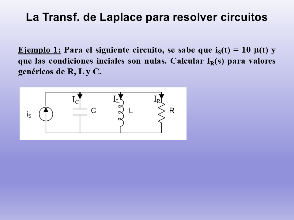 Análisis De Circuitos Mediante Transformada De Laplace 3595