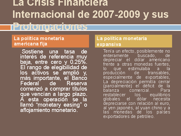 La Crisis Mundial Vista Desde Bolivia (PPT) - Monografias.com