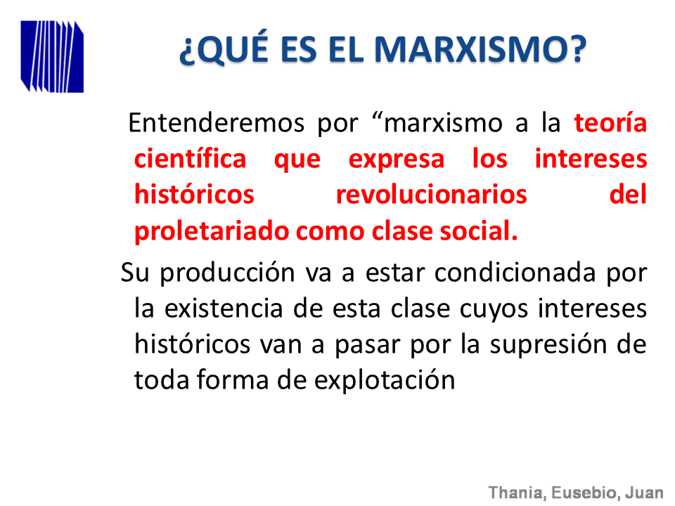 Exposicion Sobre Marxismo Y Neomarxismo