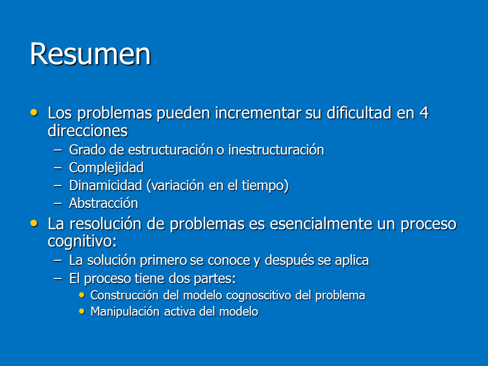 La Ingeniería en la Resolución de Problemas (página 2)