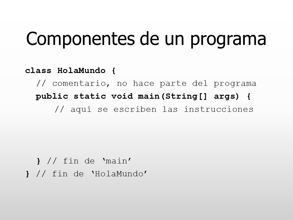 Introducción a la Programación en Java
