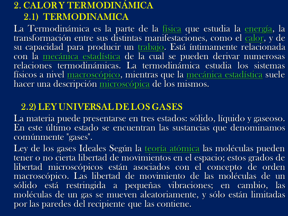 Introducción A La Termodinámica