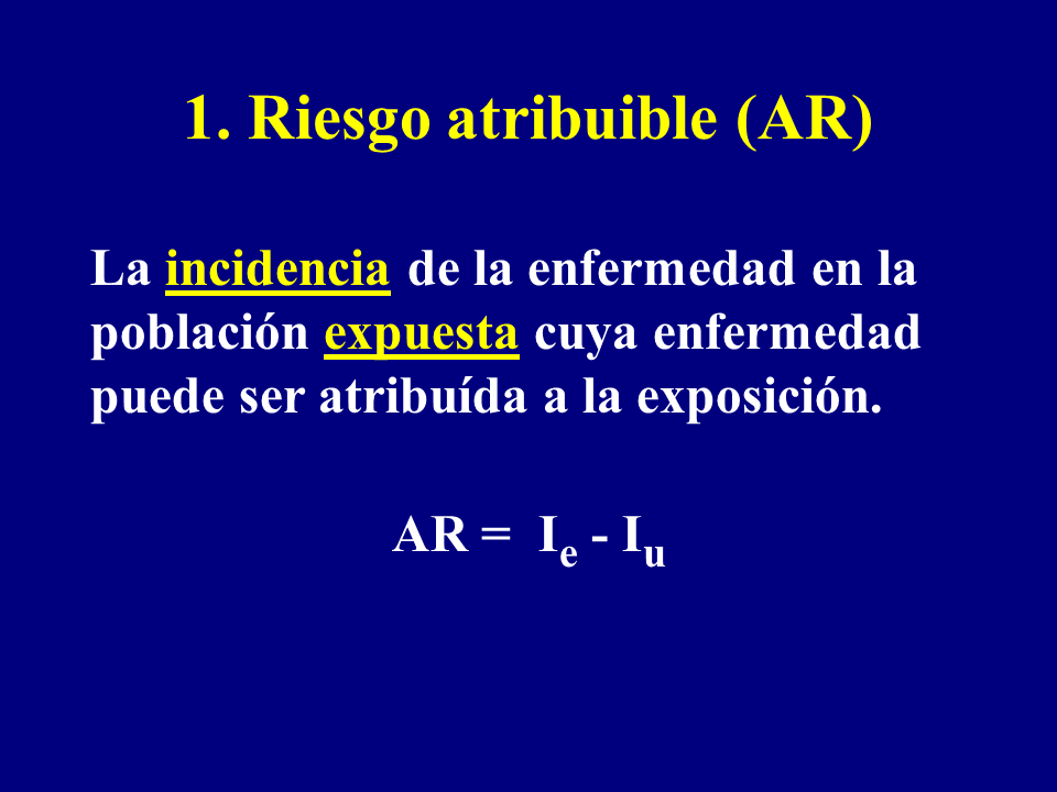 Mediciones De Frecuencia De Enfermedad (página 2)