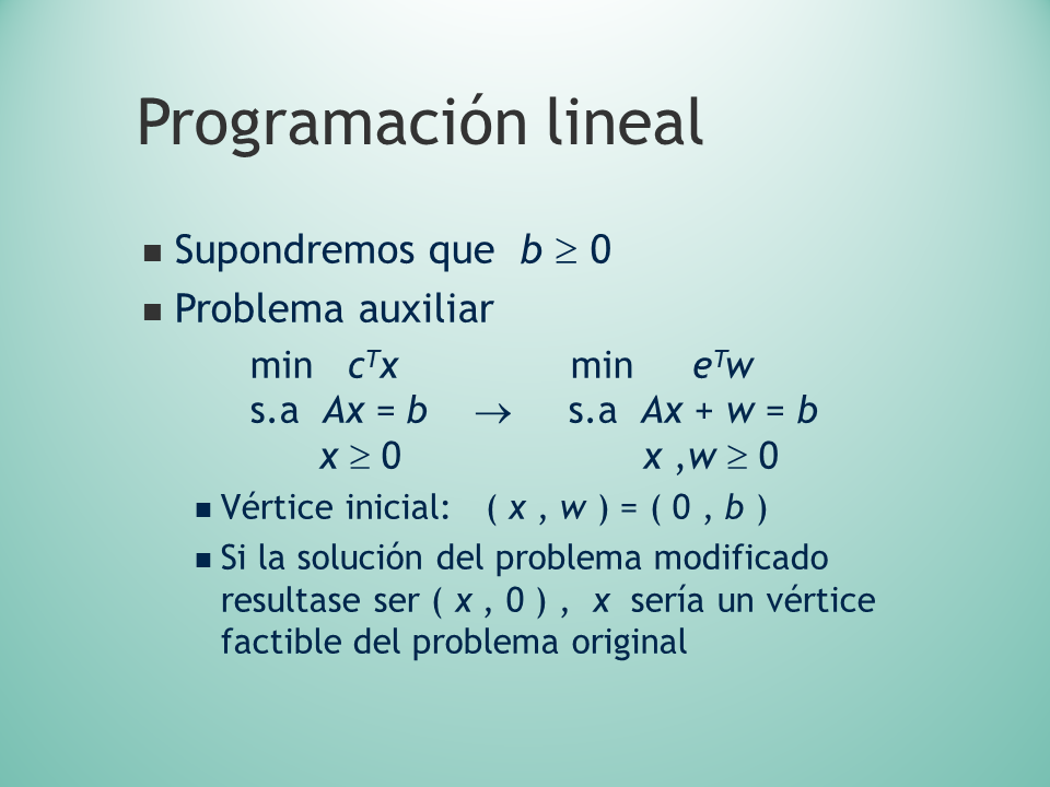 Programación Lineal (Powerpoint) (página 3) - Monografias.com