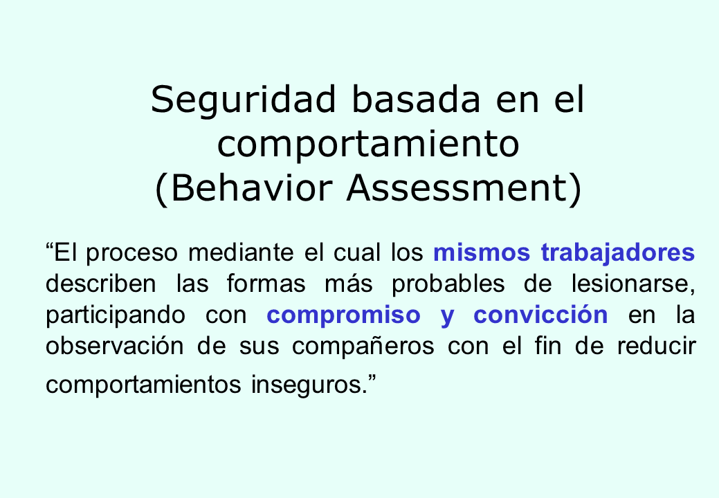 Seguridad Basada En El Comportamiento (PPT)