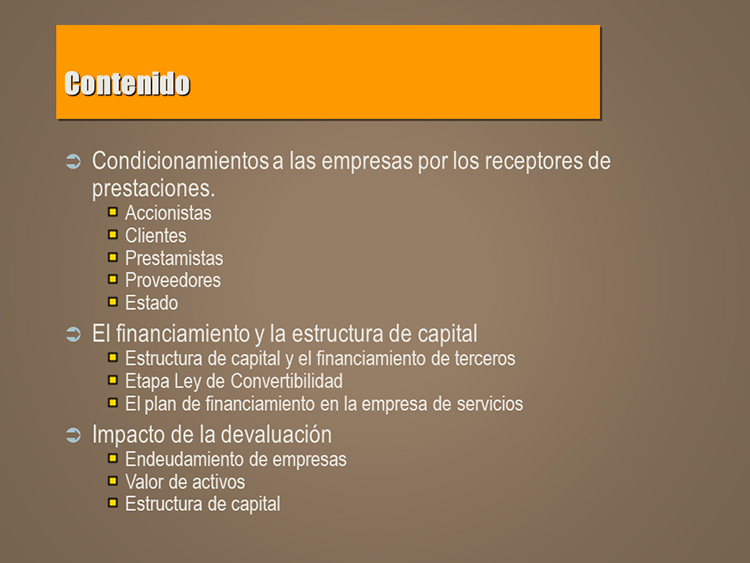 Sustentabilidad Financiera En Contexto Actual Monografias Com