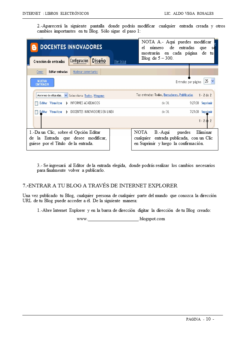 Como Crear Un Blog Con Blogger Pagina 2 Monografias Com