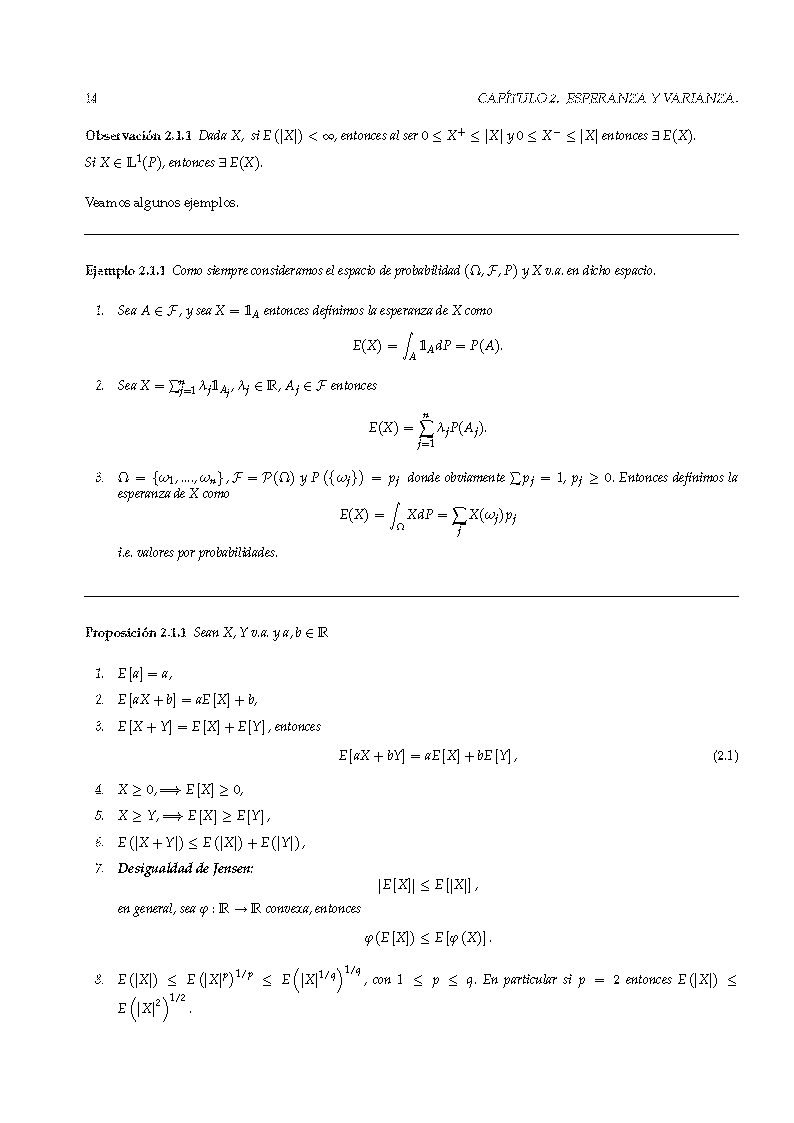 Apuntes De Procesos Estocasticos Pagina 2 Monografias Com