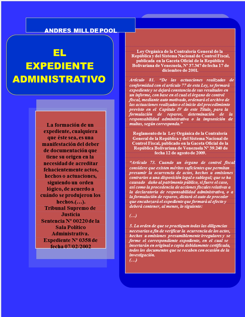 El Expediente Administrativo - Monografias.com