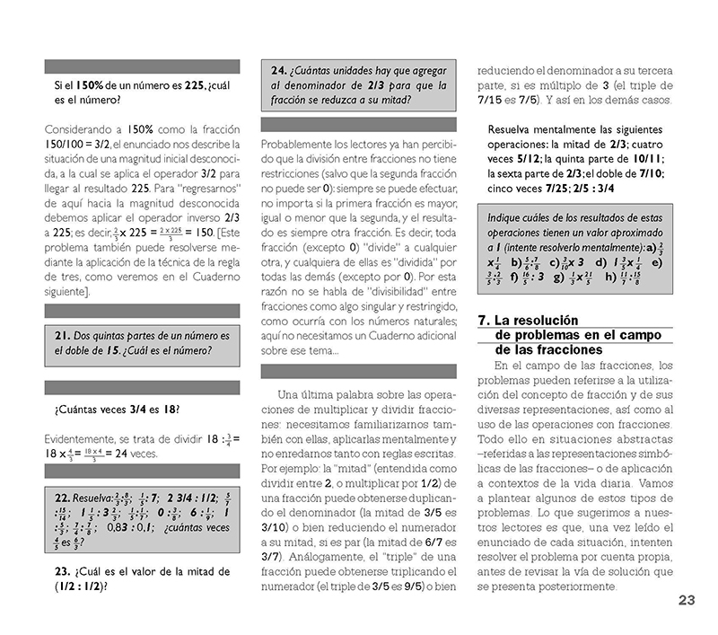 Fracciones Ii Orden Y Operaciones Pagina 3