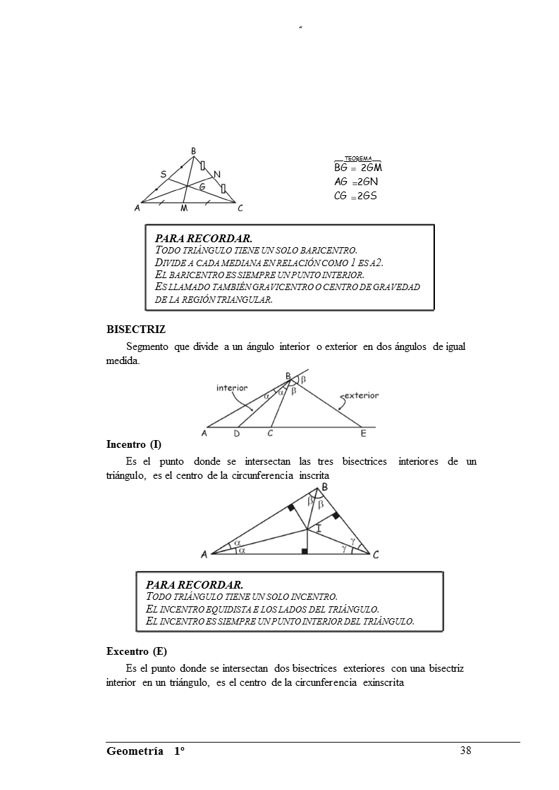 Geometría 1 - Ángulos