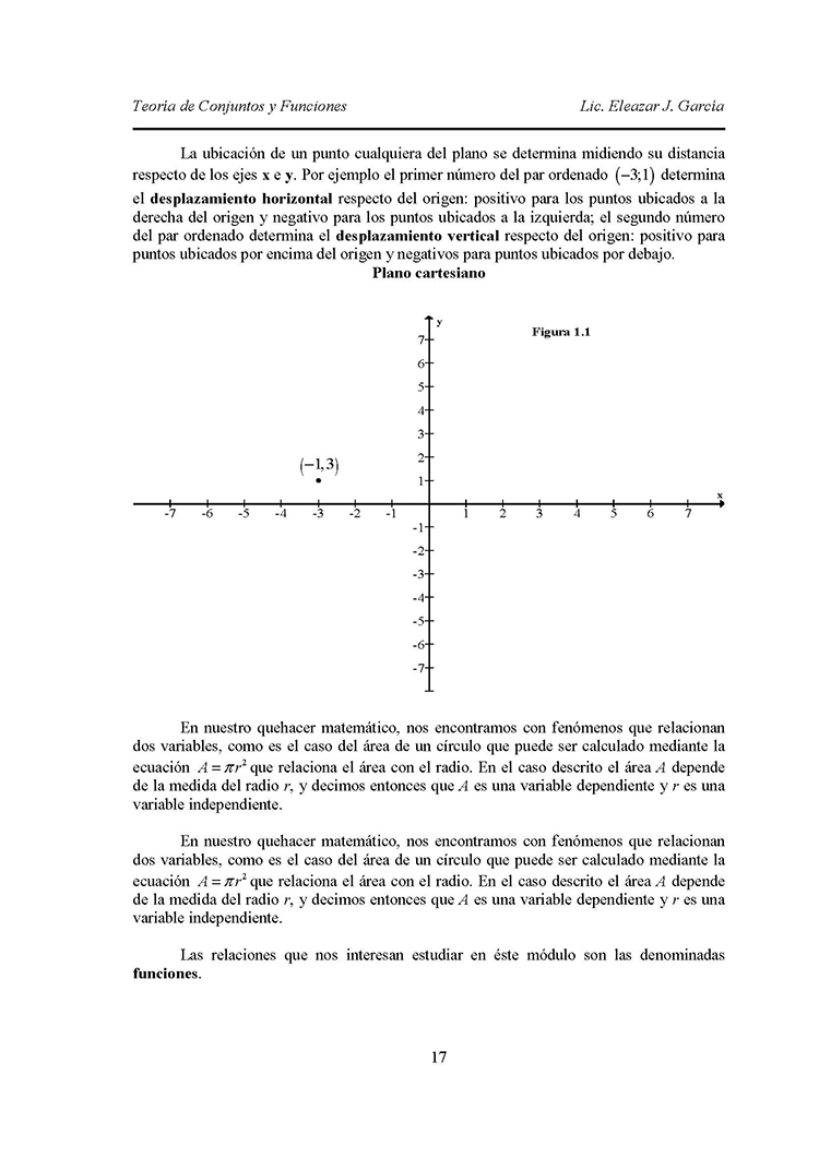 Teoría De Conjuntos Y Funciones (página 3)