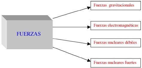 Resultado de imagen para clasificacion de las fuerzas