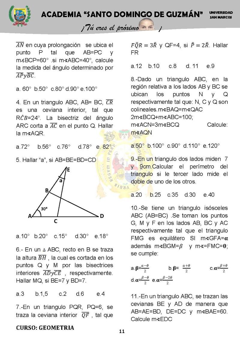 Ejercicios Practicos De Geometria Monografias Com