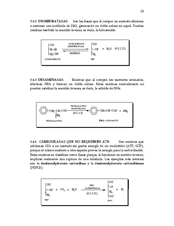 Nomenclatura Y Clasificación De Enzimas