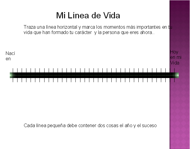 Mi linea de vida - Proyecto de vida