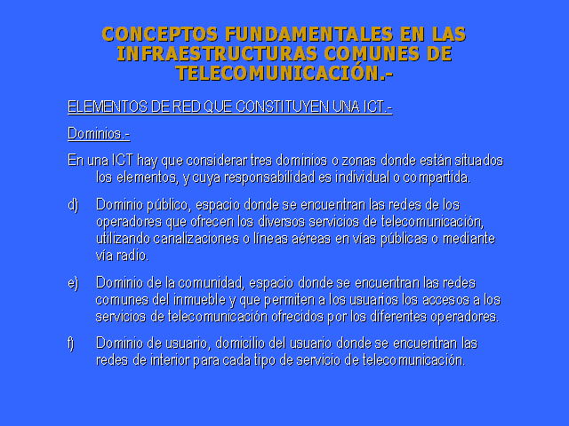 Infraestructuras De Telecomunicaciones Presentacion Powerpoint Monografias Com