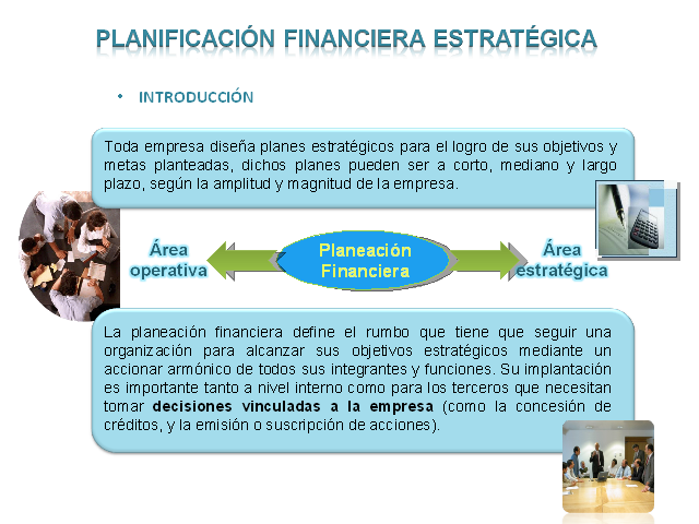 Planificación financiera estratégica