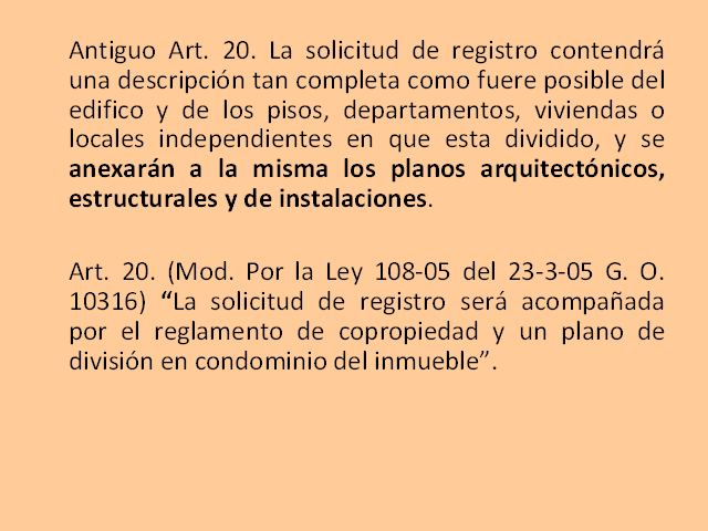 Aplicación De La Normativa Inmobiliaria Y Sus Reglamentos En El ...