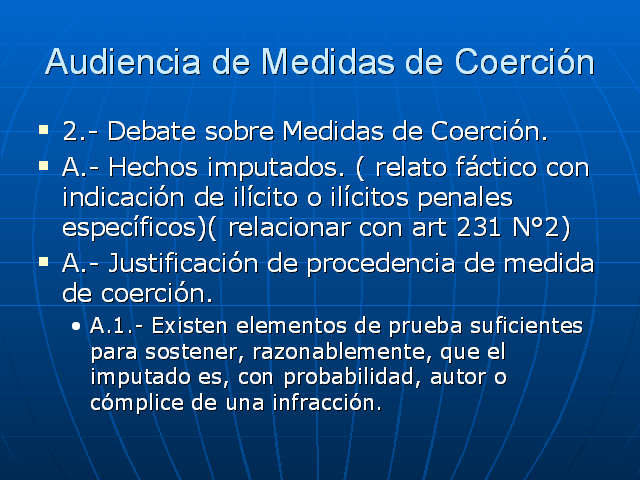 Audiencias judiciales - Monografias.com