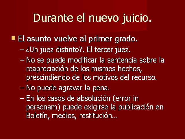 El Recurso De Casación