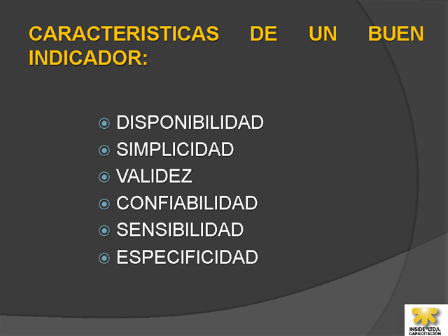 Marco Conceptual Y Metodologico En La Construcción De Indicadores De ...