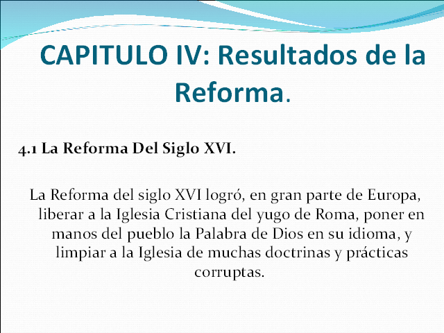 El Pensamiento Social – Político De La Reforma Del Siglo XVI