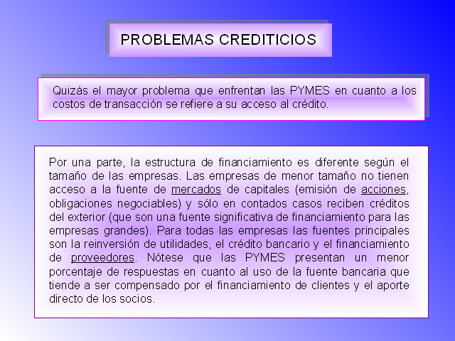 Caracterizando A Las Pymes En Venezuela Presentacion Powerpoint Monografias Com