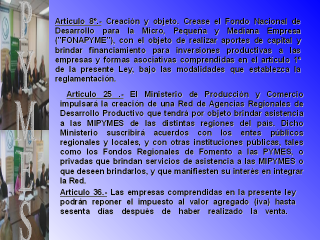 Caracterizando A Las PyMEs En Venezuela (Presentación PowerPoint)