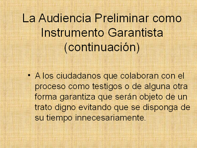 La Etapa Intermedia: Actos Conclusivos Y Audiencia Preliminar